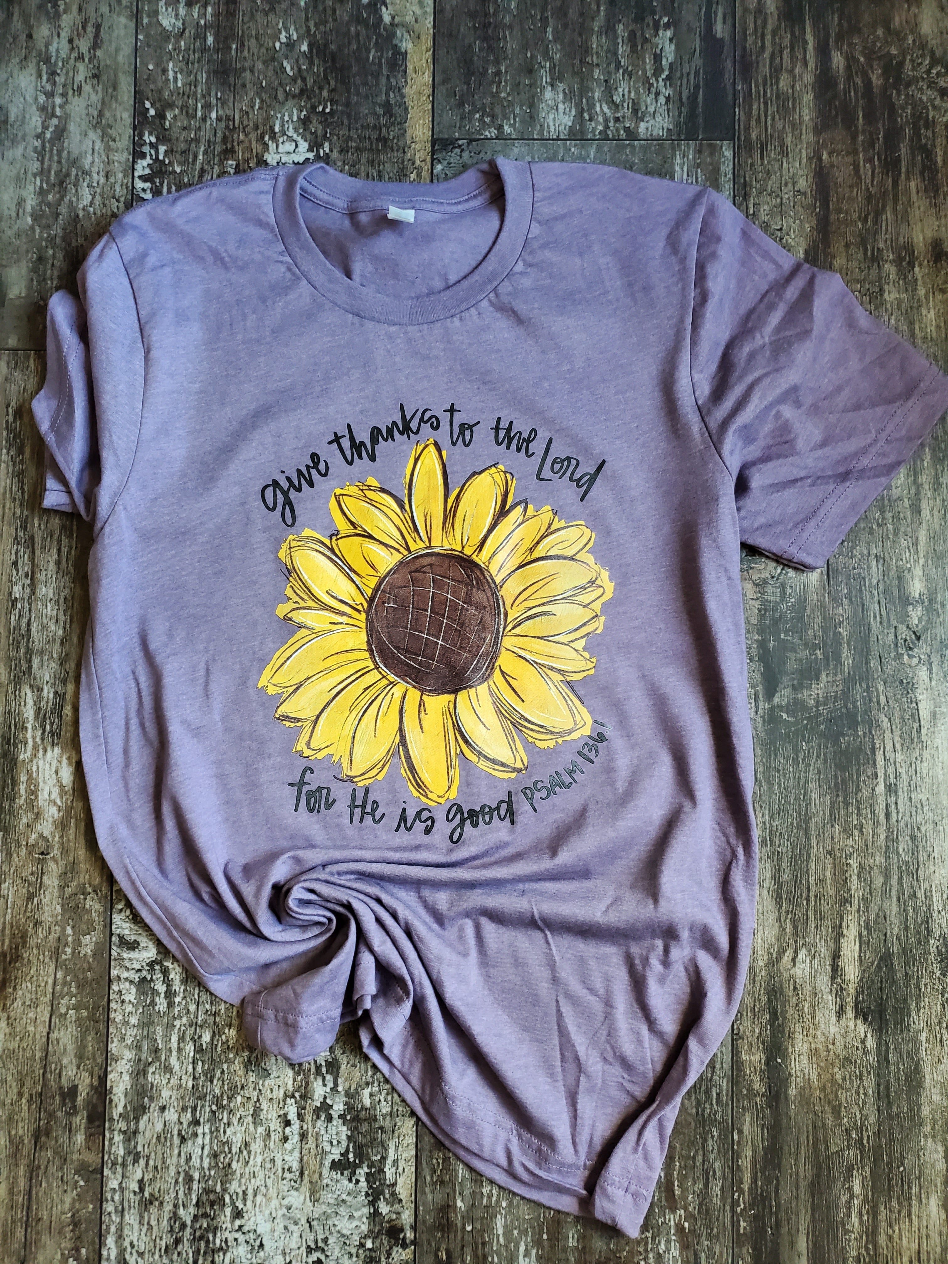 Give Thanks Sunflower