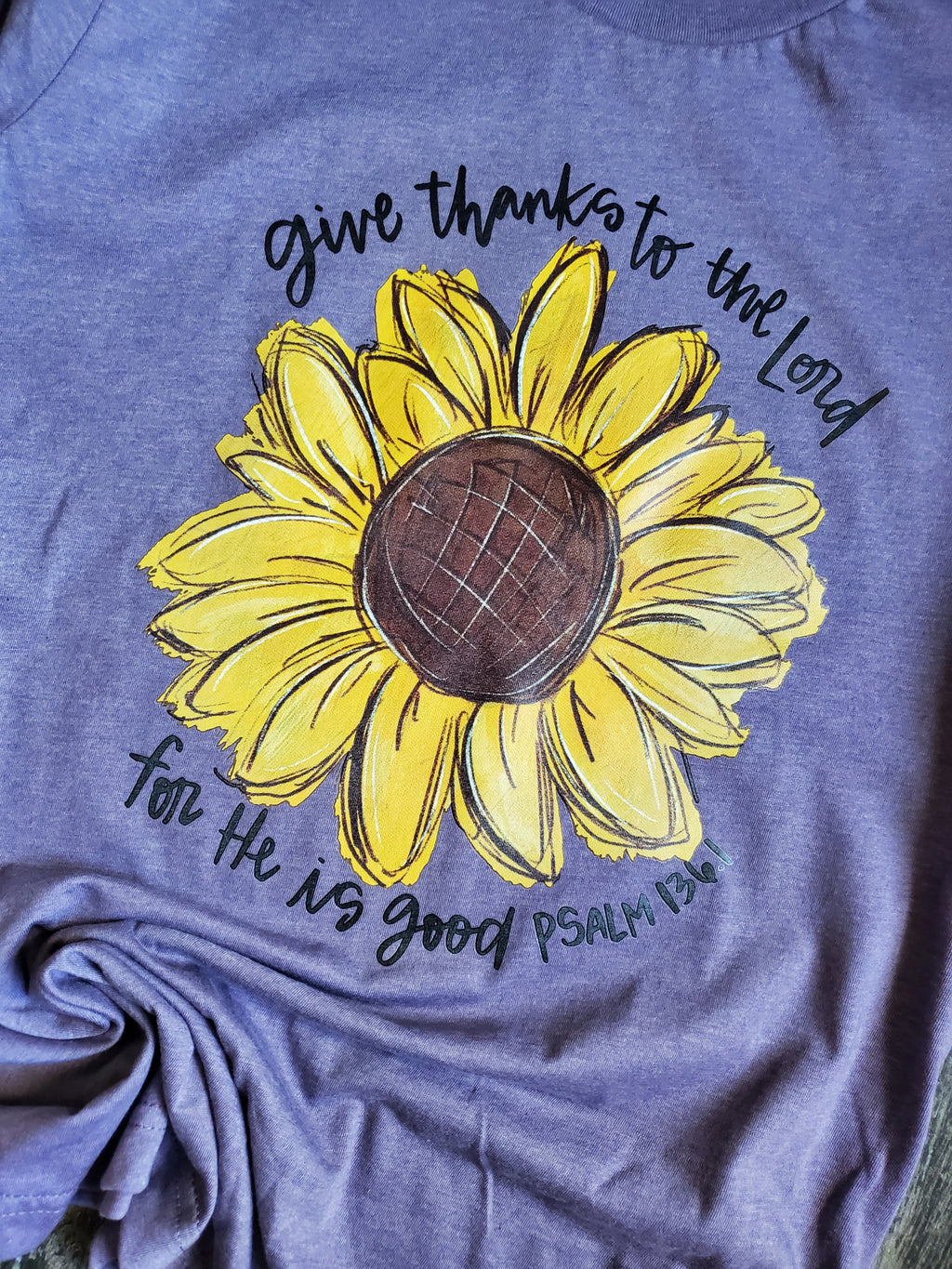 Give Thanks Sunflower