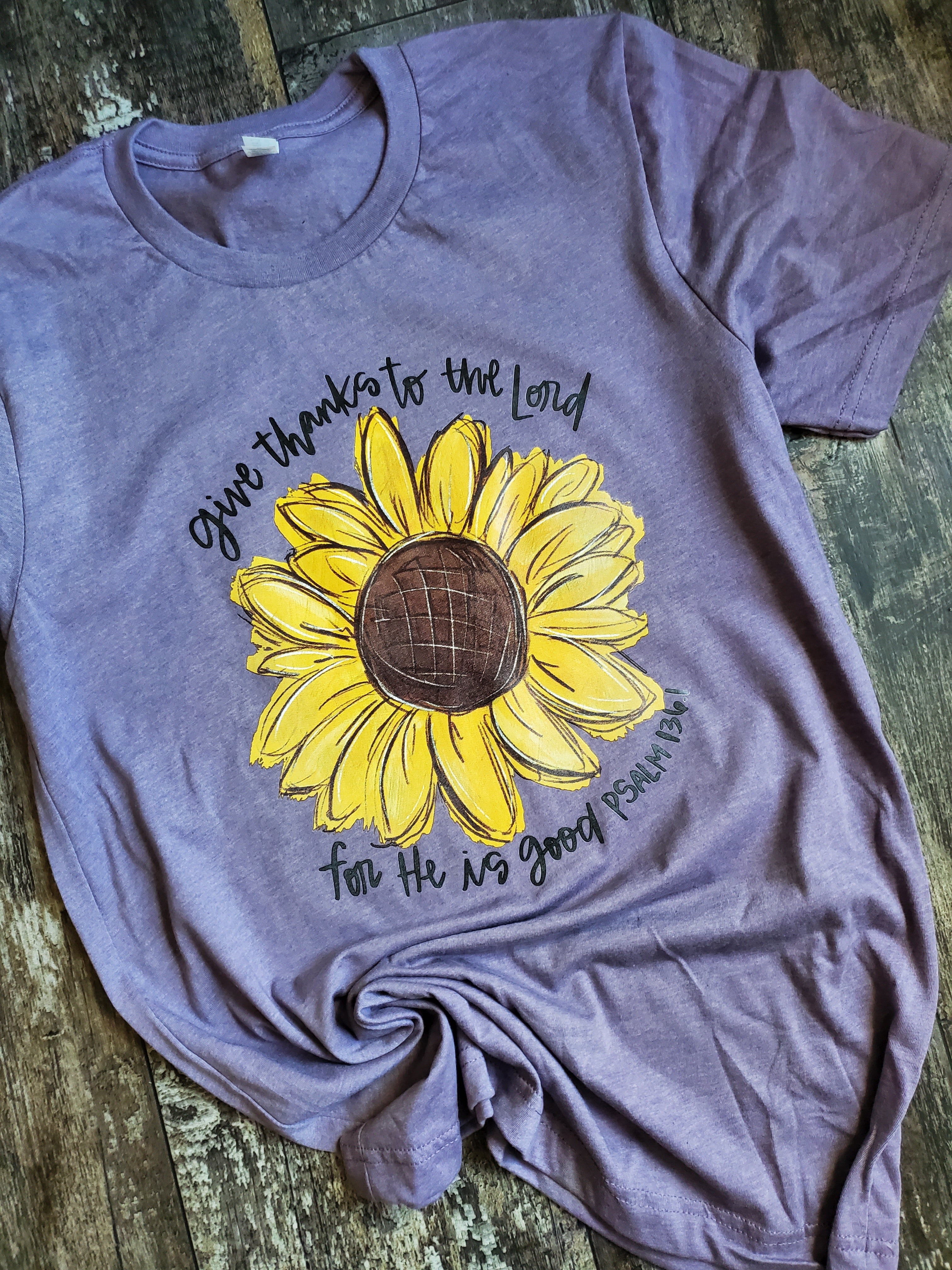 Give Thanks Sunflower