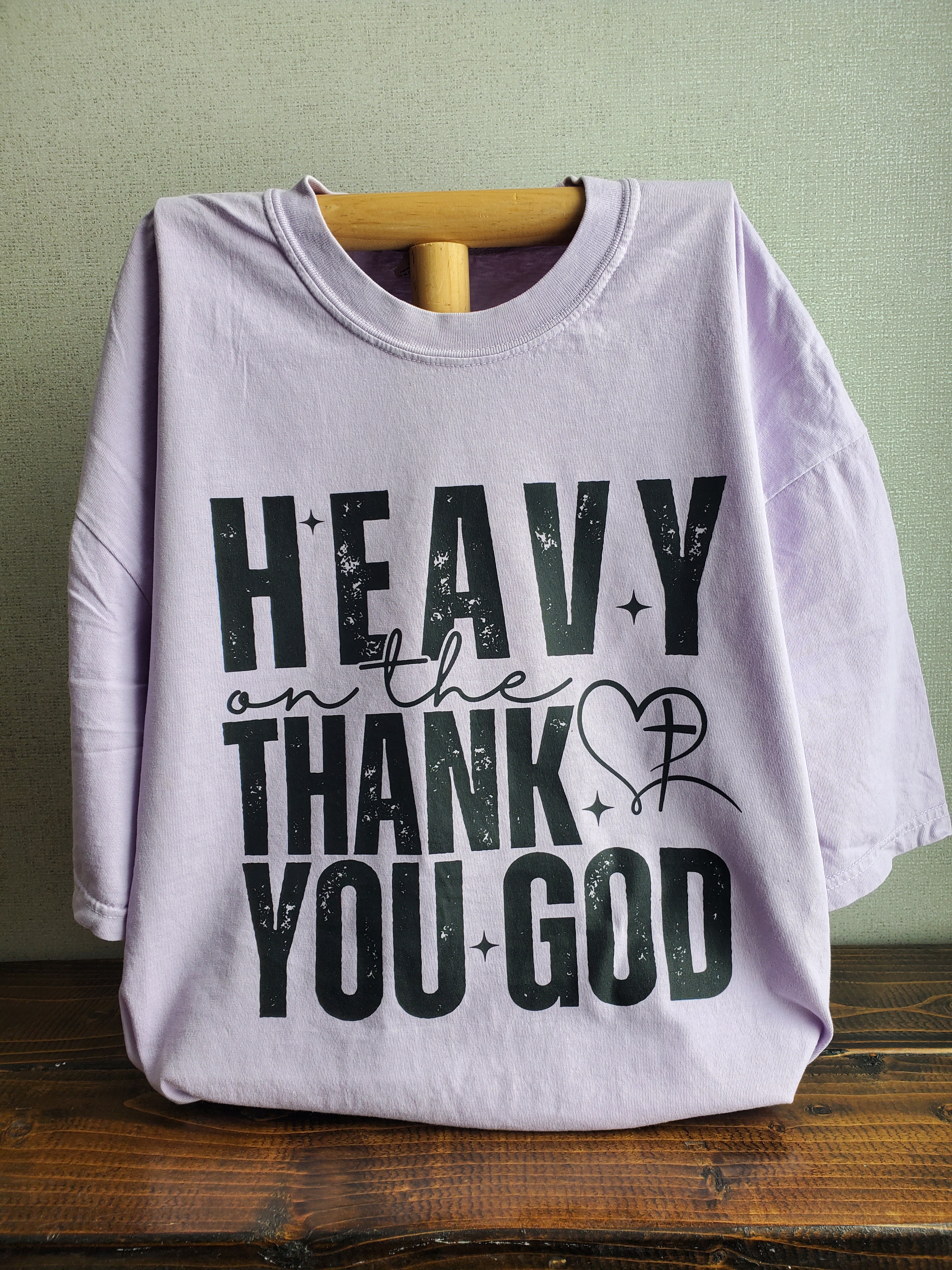 Heavy on the thank you PURPLE