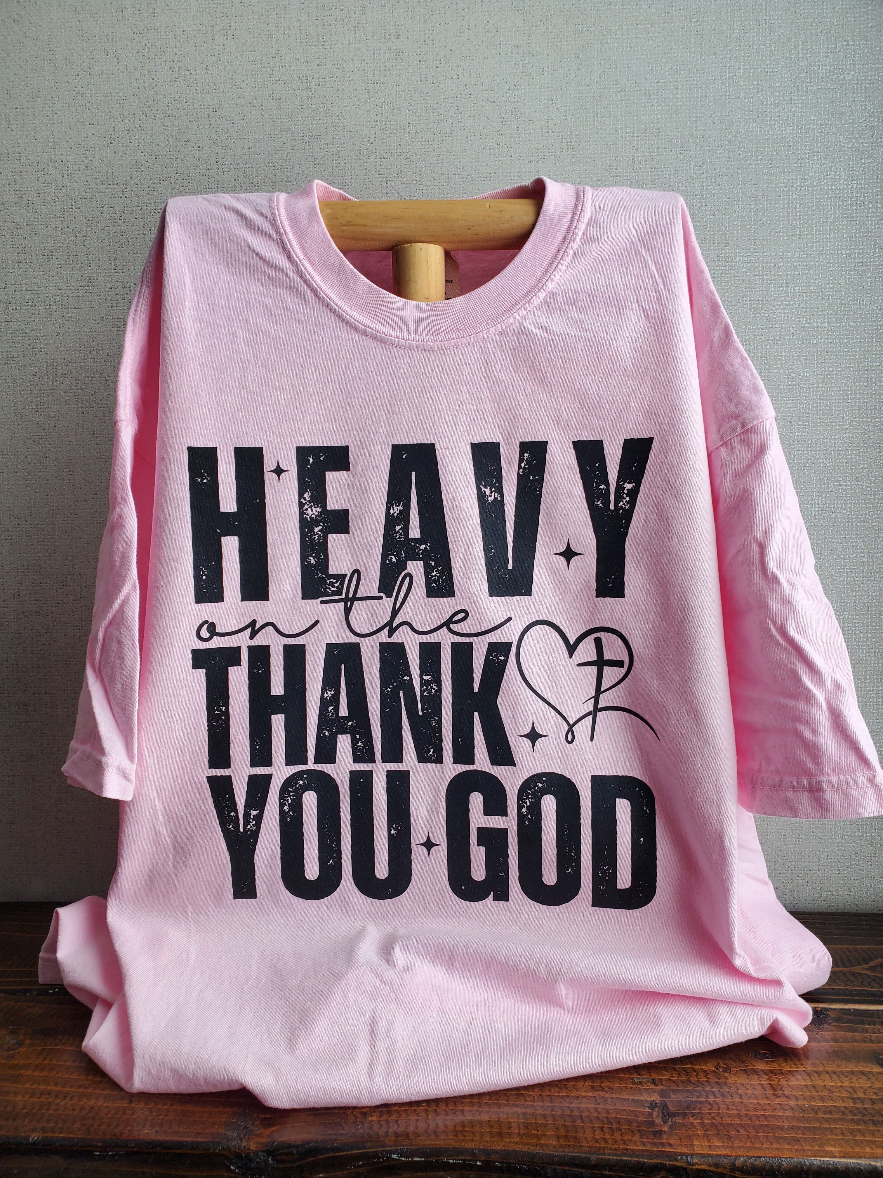 Heavy on the thank you PINK